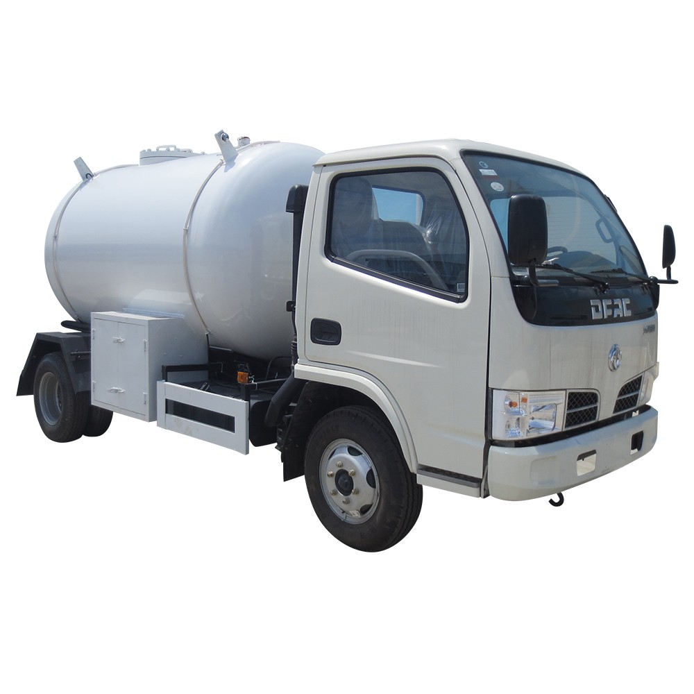 Dongfeng 6 Wheel 5000 Liter Lpg-Tankwagen