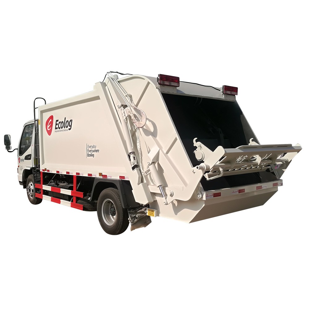 6-Rad-Abfallsammelwagen