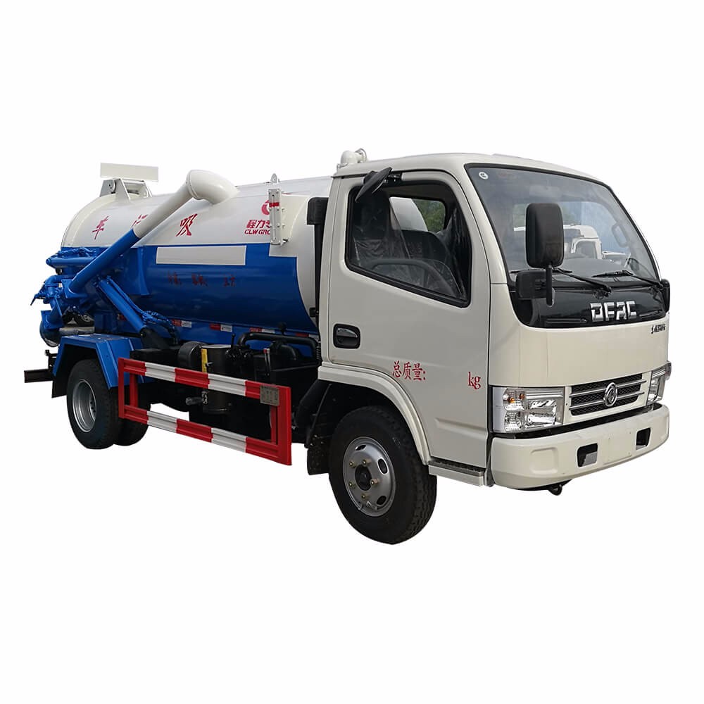 Dongfeng 5 Cbm Vakuum-Abwasser-Saugwagen